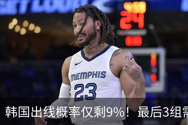 韩国出线概率仅剩9%！最后3组需满足两大愿景 韩媒却已预热淘汰赛